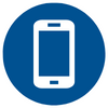 mobile phone icon for text